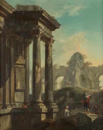 romerske ruiner af Giovanni Paolo Pannini