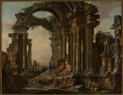 Romerske ruiner af Giovanni Paolo Pannini