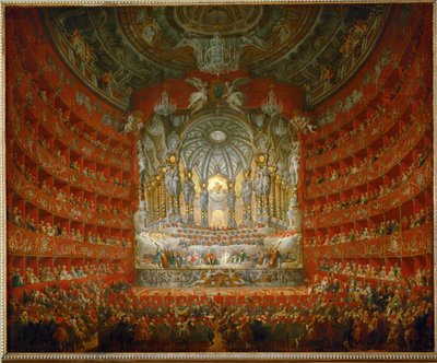 Musikalsk fest ... af Giovanni Paolo Pannini or Panini