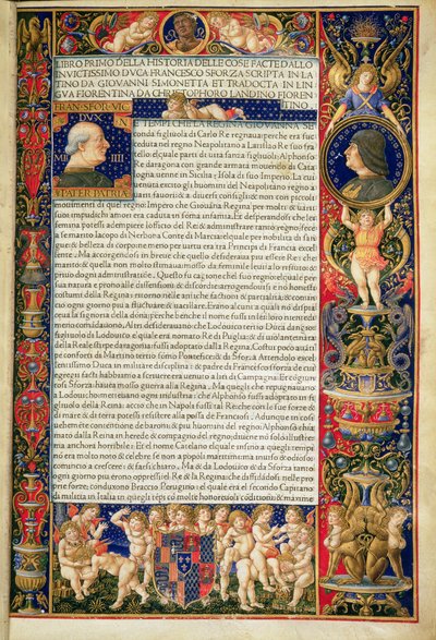 Grenville MS 7251 Frontispice af deluxe kopi af 