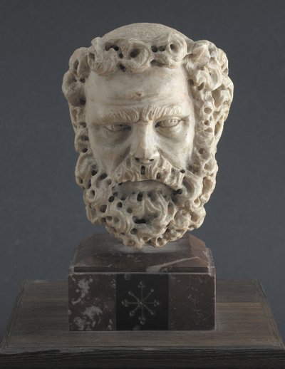 Hoved af en skægget mand, 1312-1314 af Giovanni Pisano