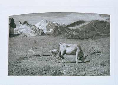 forårsgræsgang af Giovanni Segantini