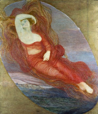 Kærlighedens gudinde af Giovanni Segantini