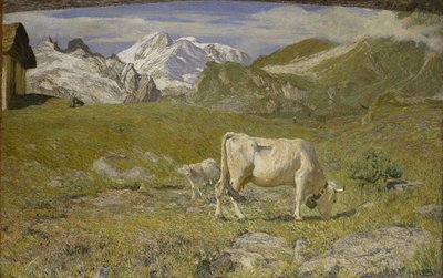 Spring Græsgange Spring Græsgange, 1896. af Giovanni Segantini