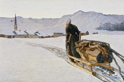 Ritorno dal bosco (Return From The Forest) af Giovanni Segantini