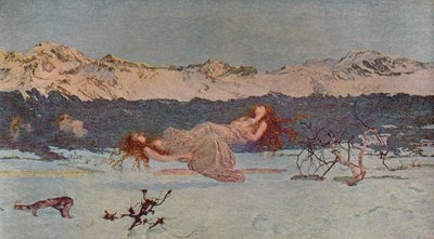 Luksusens straf, 1891 1935 af Giovanni Segantini