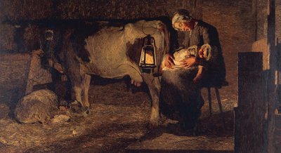 To mødre af Giovanni Segantini
