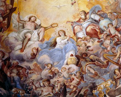 Jomfruens kroning, 1725 af Giovanni Tuccari