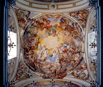 Jomfruens kroning, 1725 af Giovanni Tuccari