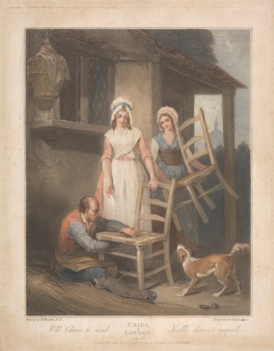 Gamle stole til reparation af Giovanni Vendramini