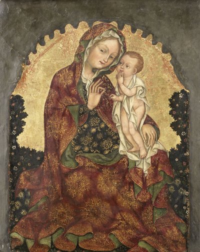 Ydmyghedens Madonna af Giovanni da Francia (attributed to)