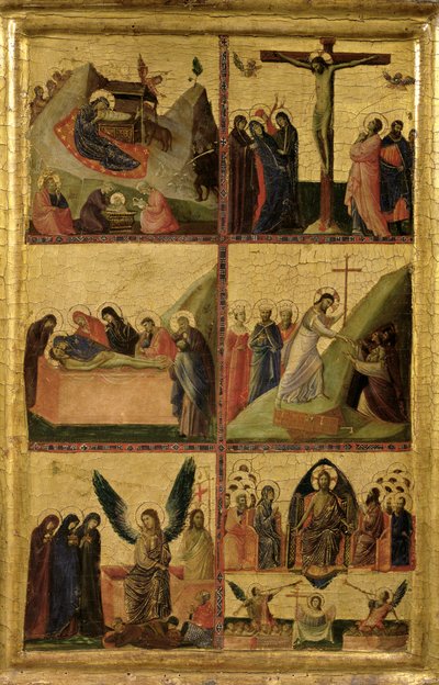 Scener fra passionen af Giovanni da Rimini