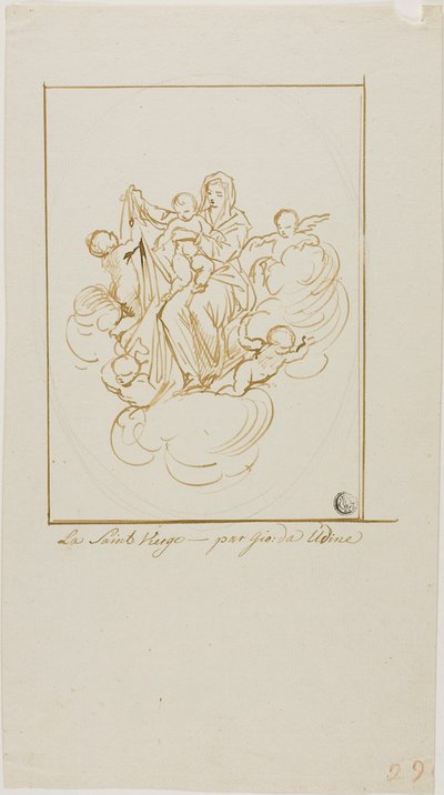 Hellige Jomfru af Giovanni da Udine