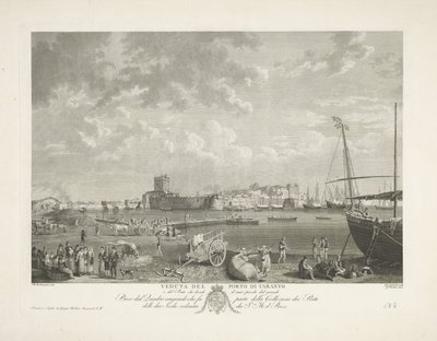Taranto Havn af Giovanni de Grado