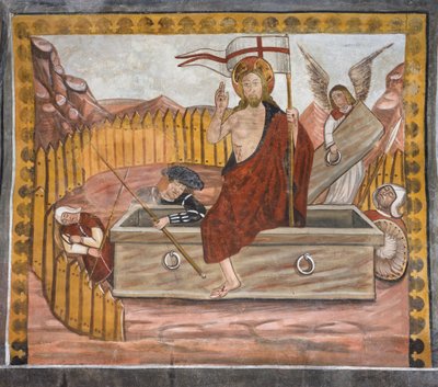 Historier om Kristi lidelseshistorie: Jesu opstandelse af Giovanni di Cherasco Botoneri