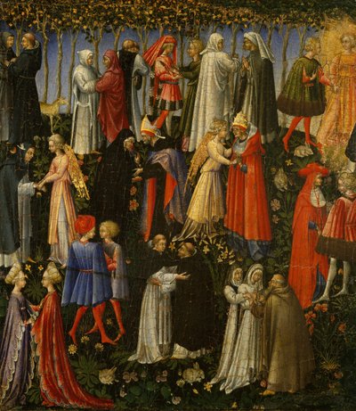 Paradis, 1445. af Giovanni di Paolo