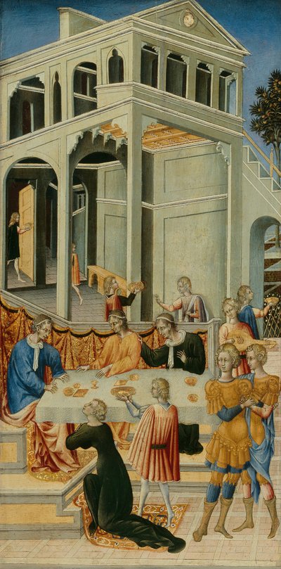 Salome beder Herodes om Johannes Døberens hoved, 145560. af Giovanni di Paolo