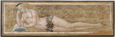 Tilbagelænet ung mand af Giovanni di Ser Giovanni,