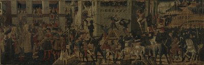 Belejring af Karthago og Scipios kontinens, ca. 1460 af Giovanni the younger Guidi