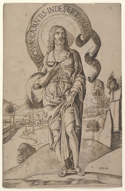 Johannes Døberen, 1500-1506. af Girolamo Mocetto