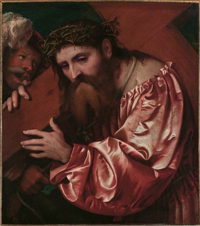 Kristus bærer korset af Girolamo Romanino