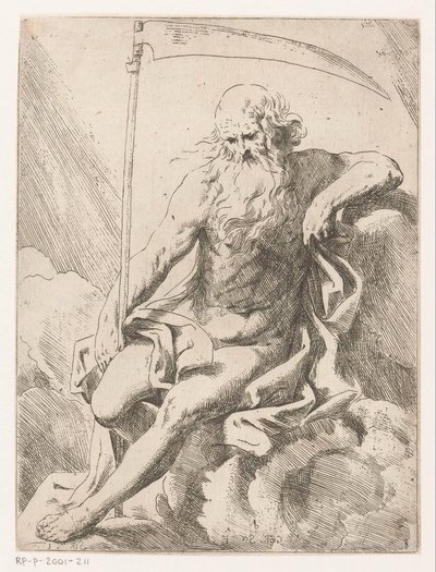 Saturn med le af Girolamo Scarselli