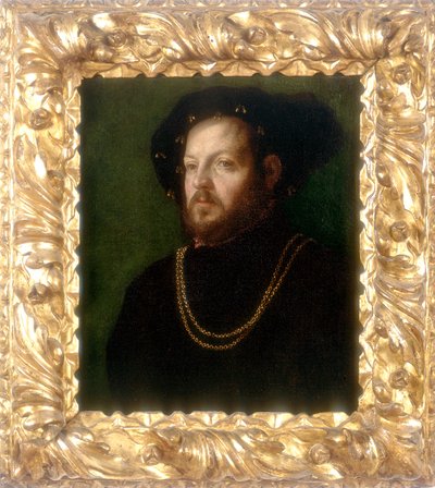 Portræt af en mand, værk af Girolamo da Carpi, konserveret på Galleria Estense i Modena af Girolamo da Carpi