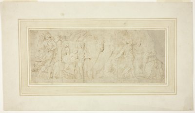 Procession af Figurer og Okser af Girolamo da Carpi