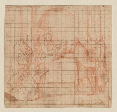 Præsentationen i templet af Girolamo da Santacroce