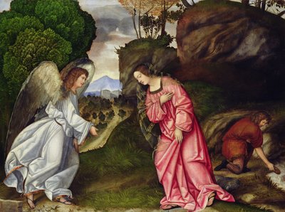 Hagar og englen af Girolamo da Treviso II