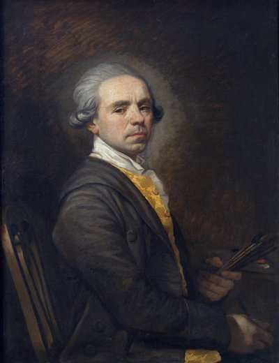 Selvportræt, ca. 1780 (olie på lærred) af Giuliano Traballesi