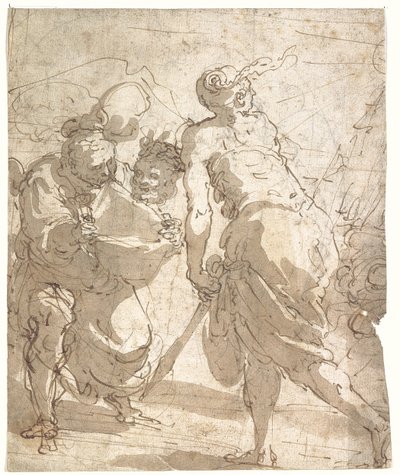 Judith med hovedet af Holofernes af Giulio Benso
