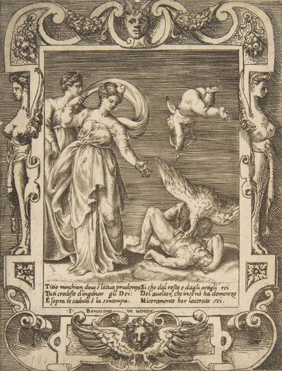 En grib, der spiser Titius
