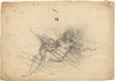 Venus og Amor af Giulio Campi