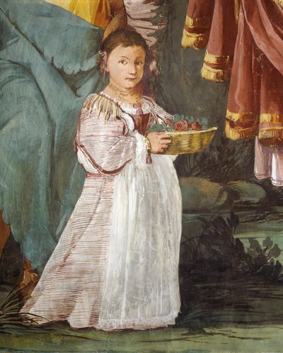 Kroning af nymfen Amaryllis, vinder af kysskonkurrencen af Giulio Carpioni af Giulio Carpioni