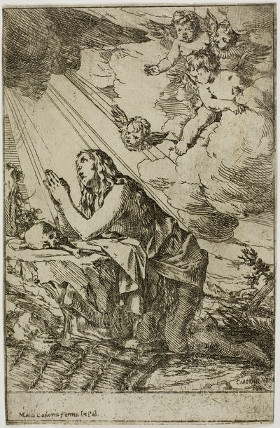 Magdalena af Giulio Carpioni