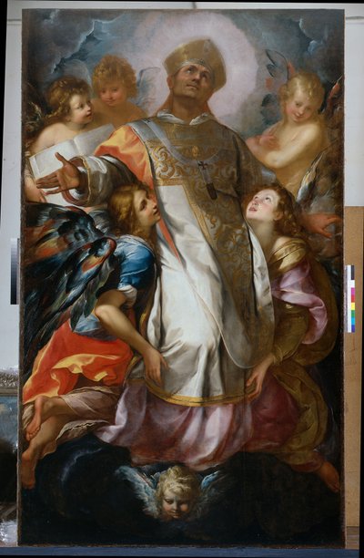 St. Charles i herlighed af Giulio Cesare Procaccini