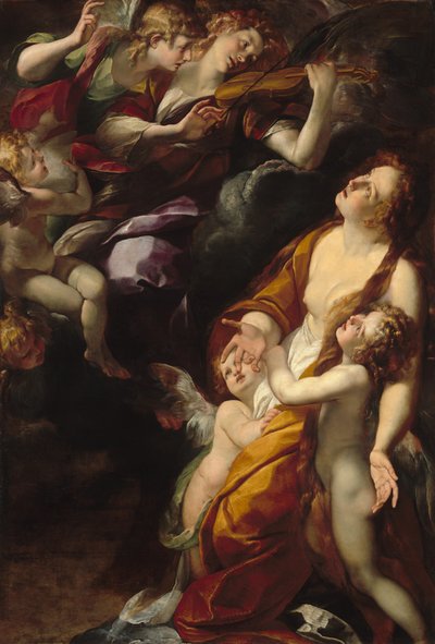 Magdalens ekstase af Giulio Cesare Procaccini