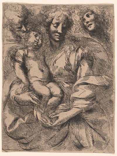 Den hellige familie af Giulio Cesare Procaccini