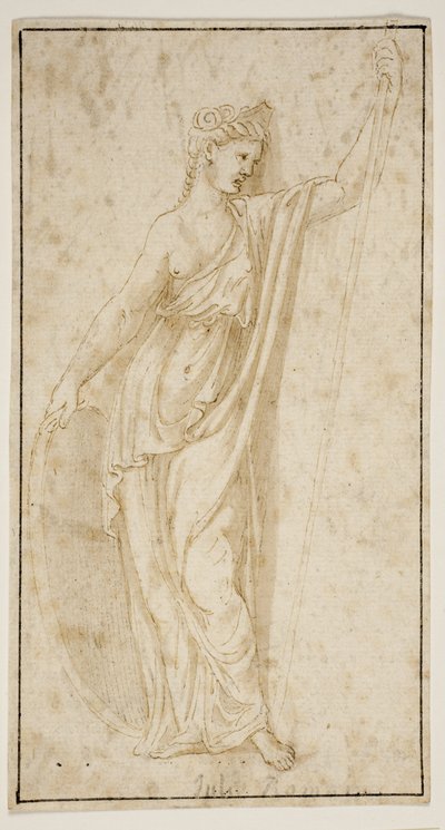 Athena af Giulio Romano
