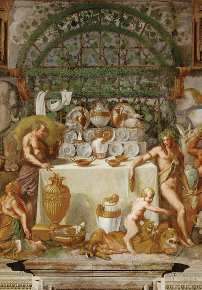 Bacchanalia (frisk) af Giulio Romano