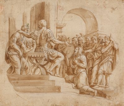 Scipios afholdenhed. Omkring 1530/32 af Giulio Romano
