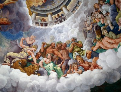 Olympens guder af Giulio Romano