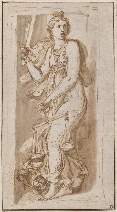 Retfærdighed af Giulio Romano