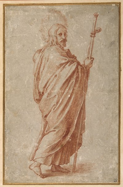 De Tolv Apostle: St. Jakob den Større af Giulio Romano