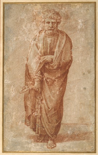 De tolv apostle: Sankt Peter af Giulio Romano