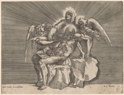Pieta af Giulio Sanuto