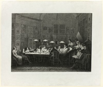Francesco Rosaspinas tegneskole af Giulio Tomba