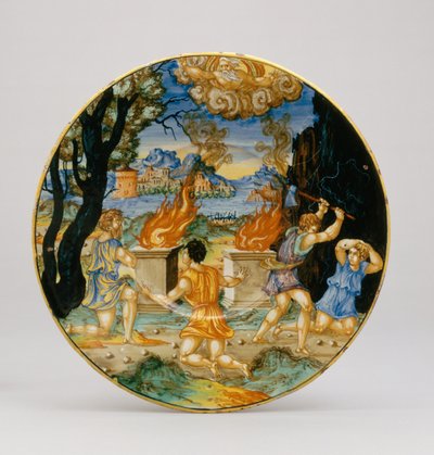 Tallerken af Giulio da Urbino