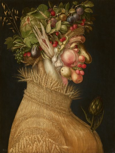Sommer af Giuseppe Arcimboldo
